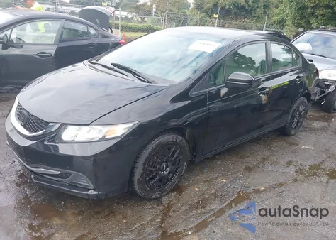 2014 Honda Civic Lx z USA, uszkodzony, nr VIN 2HGFB2F52EH517565